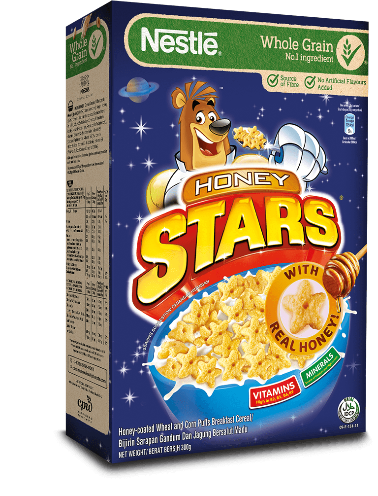 NESTLÉ® HONEY STARS® BREAKFAST CEREAL Nestlé Cereals